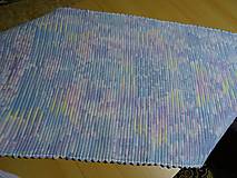 Úžitkový textil - Tkaný koberec pestrofarebný melírovaný - 15775443_