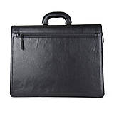 Pánske tašky - Veľká kožená aktovka v čiernej farbe s bohatou výbavou - 15775779_