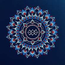 Obrazy - Mandala Svätý grál dokonalého tónu-NUDRA´ZENTRA´EKTARES - 15776931_