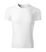 Polotovary - Unisex tričko PIXEL biela 00 - 15776528_