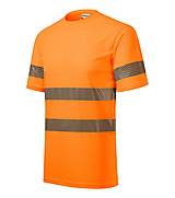 Polotovary - Unisex tričko HV DRY fluorescenčná oranžová 98 - 15776810_