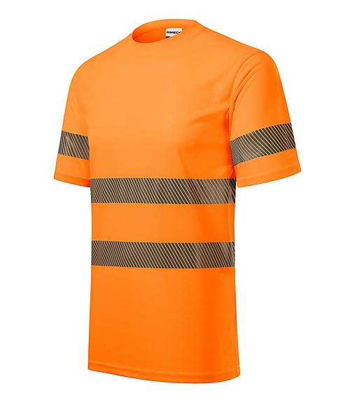 Polotovary - Unisex tričko HV DRY fluorescenčná oranžová 98 - 15776810_