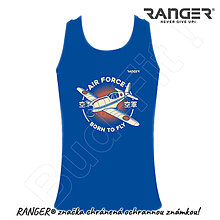 Topy, tričká, tielka - Tielko RANGER® - AIR FORCE (Modrá) - 15779088_
