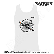 Topy, tričká, tielka - Tielko RANGER® - AIR FORCE (Biela) - 15779089_