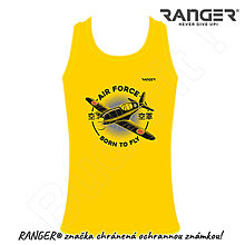 Topy, tričká, tielka - Tielko RANGER® - AIR FORCE (Žltá) - 15779090_