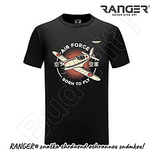 Topy, tričká, tielka - Tričko RANGER® - AIR FORCE (Čierna) - 15779103_