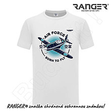 Topy, tričká, tielka - Tričko RANGER® - AIR FORCE (Biela) - 15779105_