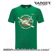 Topy, tričká, tielka - Tričko RANGER® - AIR FORCE (Zelená) - 15779107_