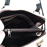 Batohy - Luxusný kožený ruksak z pravej hovädzej kože so strapcami v ružovej farbe - 15781146_