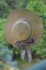 Čiapky, čelenky, klobúky - Dámsky  klobúk  s romantickou mašlou - 15782514_