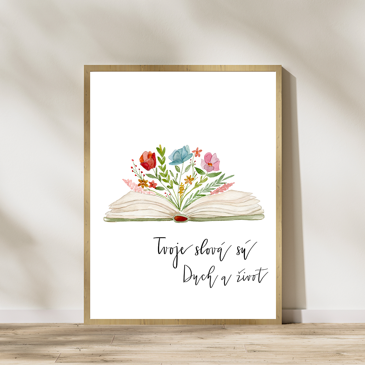 TVOJE SLOVÁ - art print (A4)