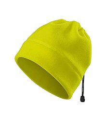 Polotovary - Fleecová čiapka/nákrčník HV PRACTIC (fluorescenčná žltá 97) - 15780916_