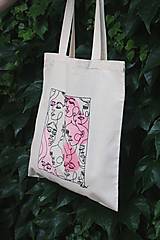 Obalový materiál - Plátená taška - Abstrakt ženy - 15781990_