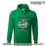 Mikiny - Mikina RANGER® s kapucňou - FIGHTER JET SLAYER - 15781455_
