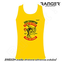 Topy, tričká, tielka - Tielko RANGER® - JUDO - a (Žltá) - 15780941_