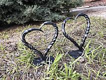 Kované sochy "Srdce"