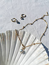 Sady šperkov - Caracas - sada šperkov so šedými barokovými perlami - 15784268_