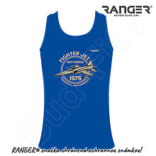 Topy, tričká, tielka - Tielko RANGER® - FIGHTER JET (Modrá) - 15783466_