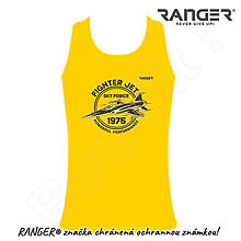 Topy, tričká, tielka - Tielko RANGER® - FIGHTER JET (Žltá) - 15783471_