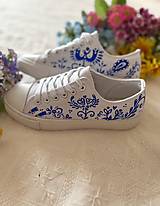 Ponožky, pančuchy, obuv - ♥ Ručne maľované tenisky ♥ - 15785715_