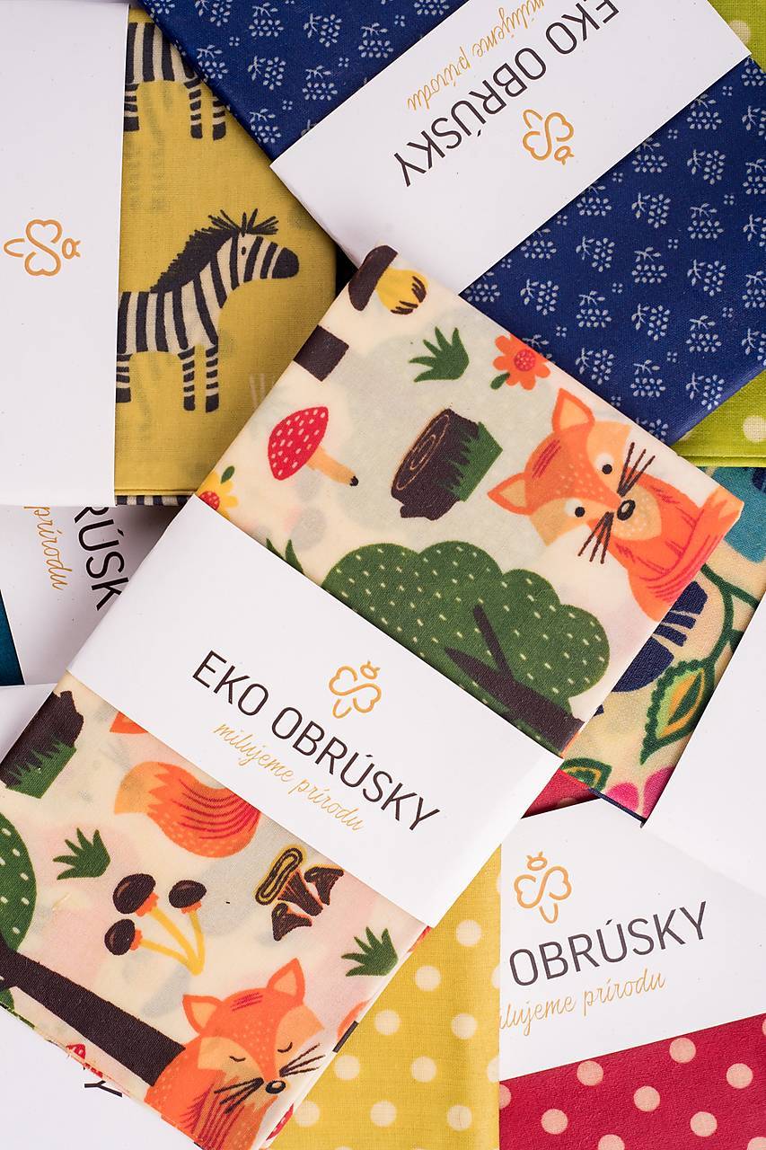 Sada troch Eko obrúskov - S, M, L