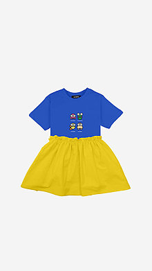 Šaty - Detské šaty LE ANIMALS blue - 15785697_