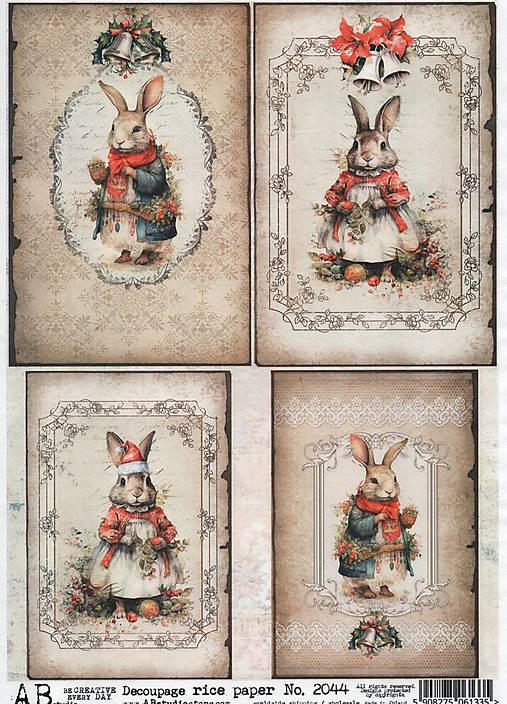  - Ryžový papier 2044AB/ A4 - 15788250_