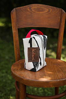 Taštičky - Zero waste kozmetická taštička (Láskavá) - 15789368_