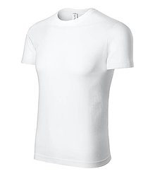 Polotovary - Unisex tričko PAINT biela 00 - 15790201_