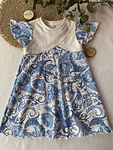 Detské oblečenie - Šaty Paisley nebo - 15790355_