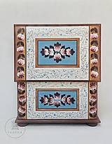 Nábytok - Maľovaná svadobná truhlica II (rôzne veľkosti) - 15790914_