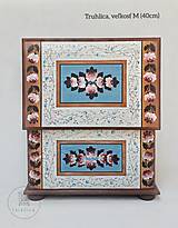 Nábytok - Maľovaná svadobná truhlica II (rôzne veľkosti) - 15790919_