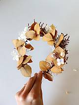 Čiapky, čelenky, klobúky - Kvetinová čelenka "poézia jesenných listov" - 15792237_