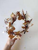 Čiapky, čelenky, klobúky - Kvetinová čelenka "poézia jesenných listov" - 15792238_