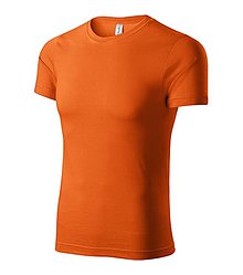 Polotovary - Unisex tričko PAINT oranžová 11 - 15791723_