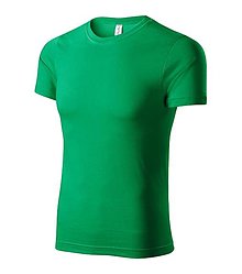 Polotovary - Unisex tričko PAINT trávová zelená 16 - 15792321_