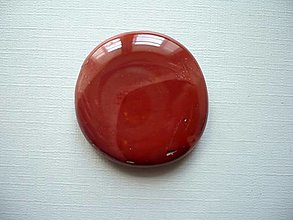 Minerály - Placka - jaspis mookait 36 mm, č.326f - 15792594_
