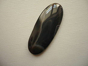 Minerály - Kabošon - onyx 44 mm, č.6f - 15792732_