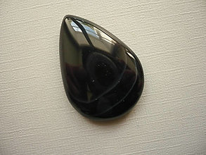 Minerály - Kabošon - onyx 33 mm, č.17f - 15792842_