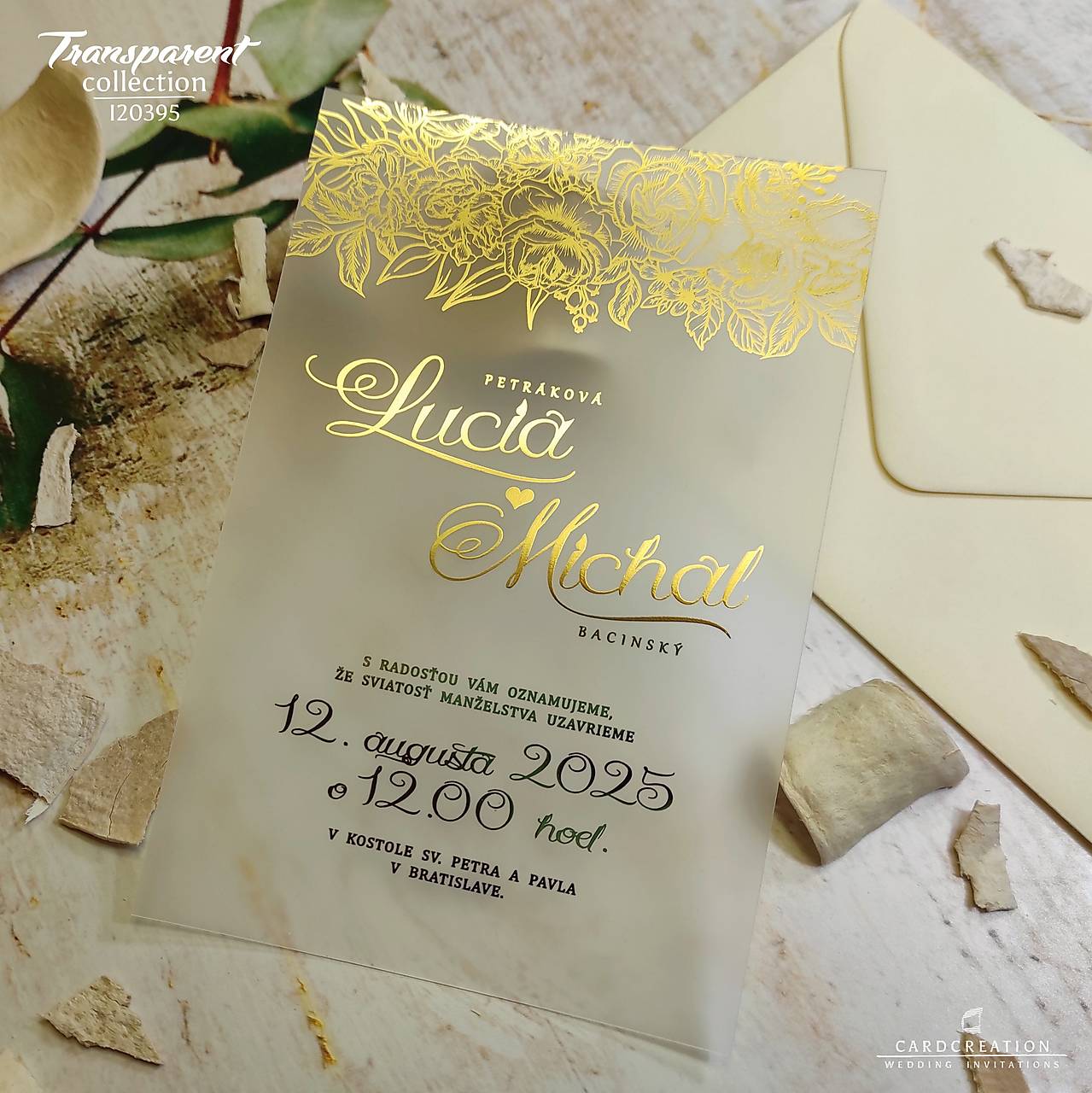 svadobné oznámenie I20395