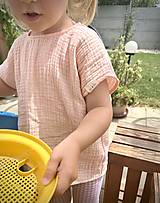 Detské oblečenie - Detský mušelín SET - 15791155_