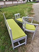 Nábytok - Renovácia na zakázku /stoličky, podnožka,lavička - 15793320_