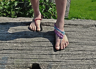 Detské topánky - Detské barefoot sandále Jednorožec - 15794942_