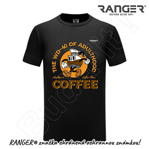 Topy, tričká, tielka - Tričko RANGER® - COFFEE - 15793753_