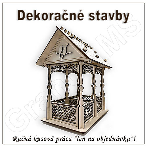 Dekorácie - Dekoračné krmítko - 15794487_