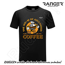 Topy, tričká, tielka - Tričko RANGER® - COFFEE - 15793753_
