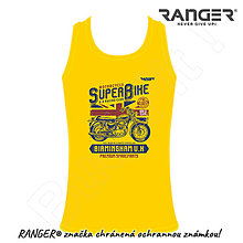 Topy, tričká, tielka - Tielko RANGER® - SUPR BIKE (Žltá) - 15794140_