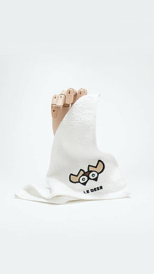 Úžitkový textil - Detský uteráčik na ruky LE DEER - 15794258_
