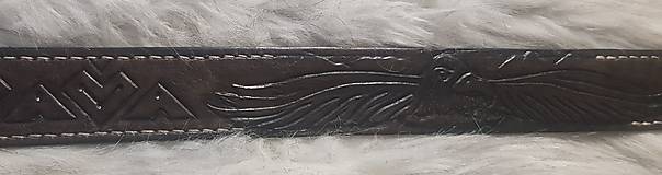 Opasky - Opasok kožený šírky 3 cm - 15793850_
