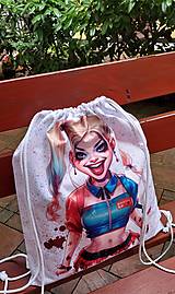 Veľké tašky - Batoh,vak ,,Harley Quinn" (2 typ) - 15797798_